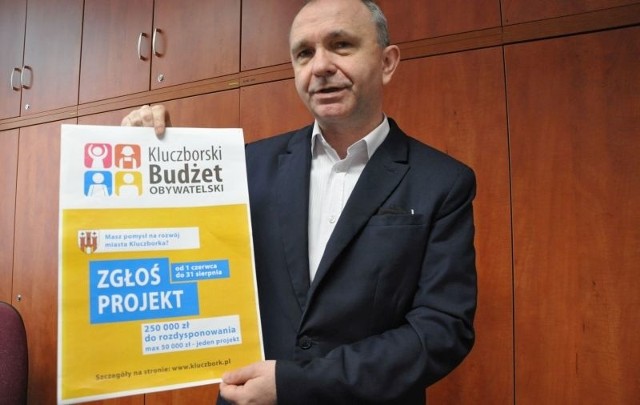 - Zgłaszajcie projekty, bo zależy nam, żeby było ich do wyboru jak najwięcej - mówi wiceburmistrz Andrzej Nowak.