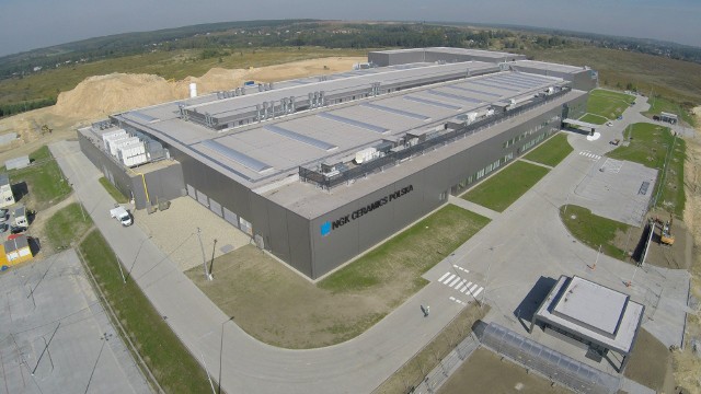 Pierwszym zakładem w KSSE w Dąbrowie Górniczej - Tucznawie jest inwestycja NGK Ceramics Polska