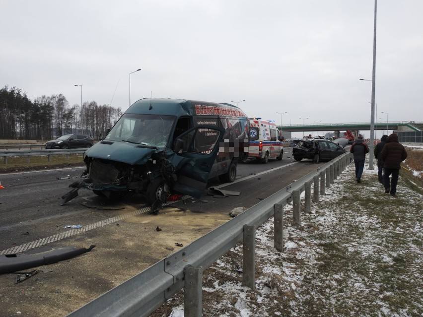 Stare Krzewo. Wypadek śmiertelny na DK8. Niedaleko...