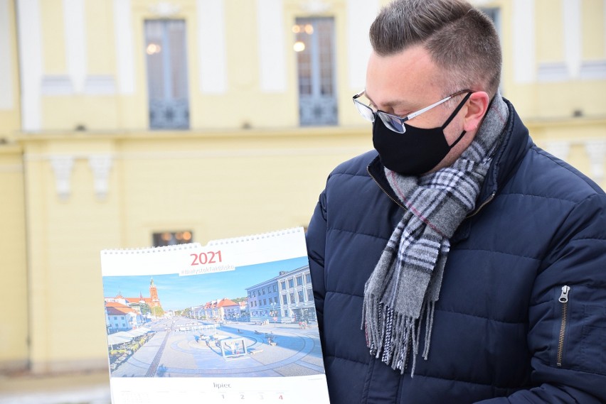 #BiałystokTakBlisko – to hasło kalendarza ściennego na 2021...