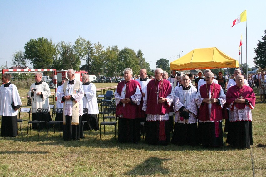 Wśród uczestników liturgii było wielu parafian, ale także...