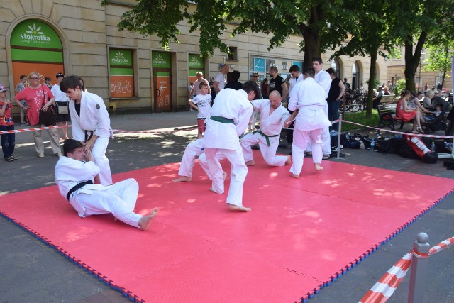 Metropolitalne Święto Rodziny w Tychach: Pokaz aikido