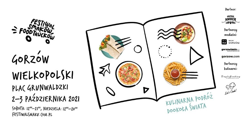 Gotowi na kulinarną ucztę? Już w ten weekend na Placu Grunwaldzkim – VIII edycja Festiwalu Smaków Food Trucków w Gorzowie! 