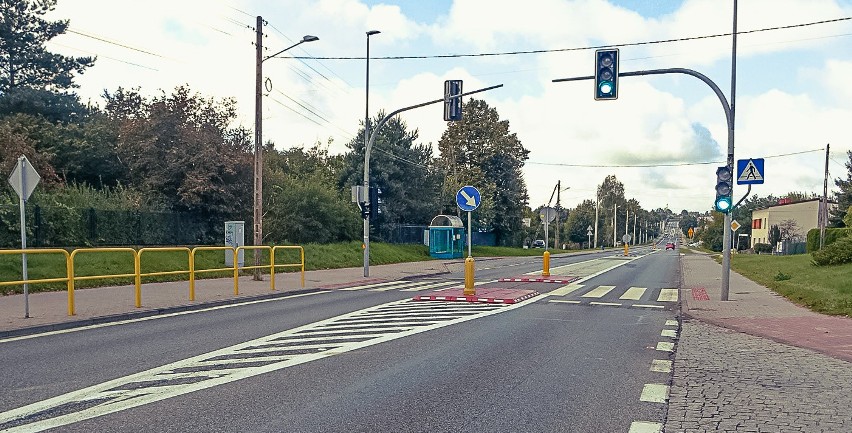 Kolejne prace na DK91 w Rędzinach, które mają poprawić...