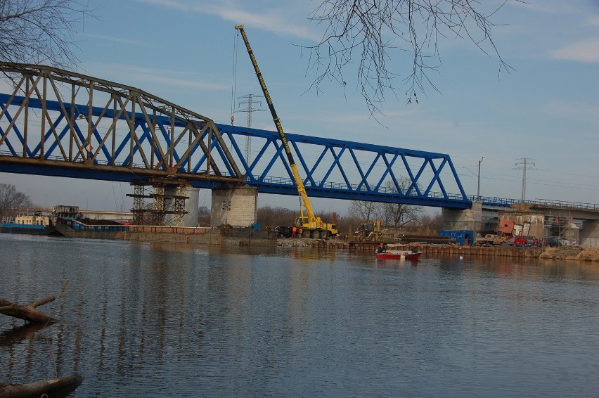 Mosty Osobowickie we Wrocławiu - remont mostów kolejowych