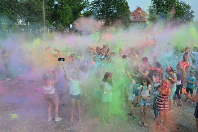 Festiwal Kolorów w Bytowie.