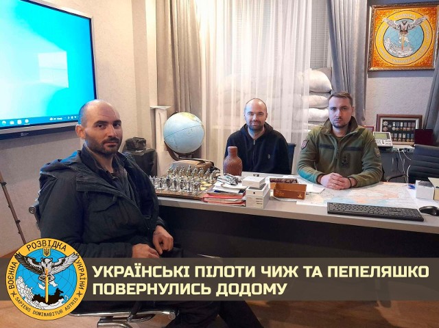 Ukraiński wywiad wojskowy uwolnił z rosyjskiej niewoli dwóch pilotów