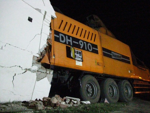Wypadek koło Koszalina.
