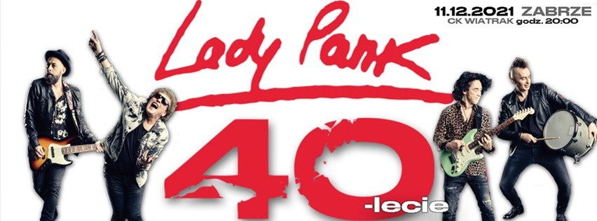 Lady Pank wystąpi w sobotę, 11 grudnia w klubie CK Wiatrak....