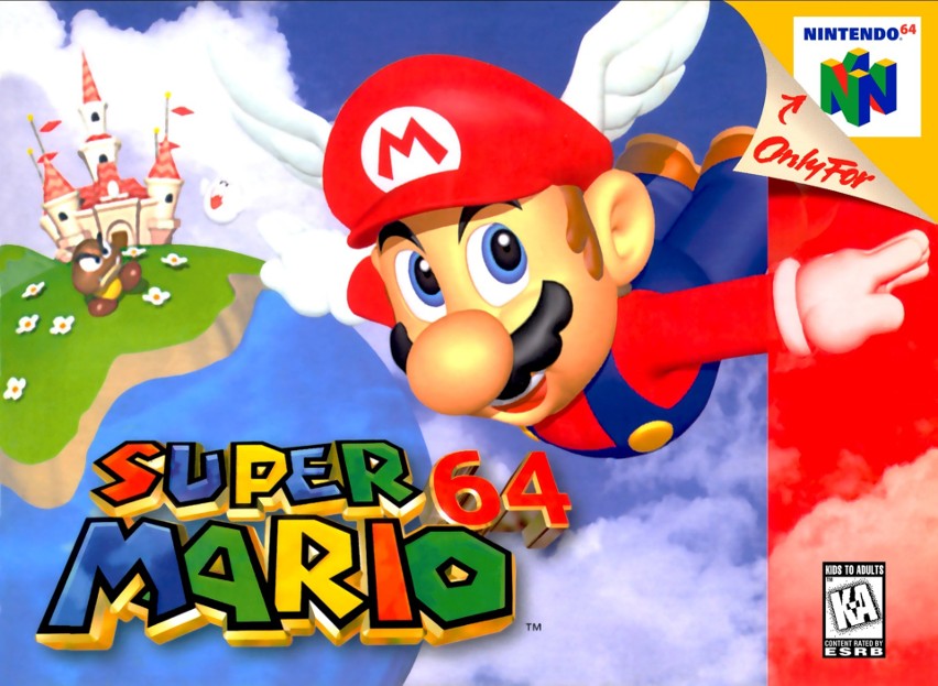 Pierwsza trójwymiarowa odsłona Super Mario w historii....
