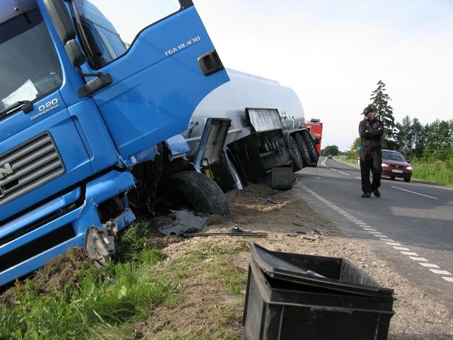 Wypadek miedzy Milocicami a Wolczą Malą