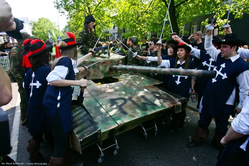 Juwenalia 2013: Pochód studentów w Rynku (ZDJĘCIA)