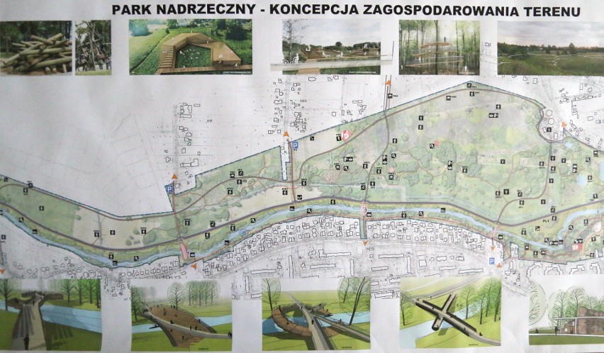 Amfiteatry, ścieżki spacerowe, punkty widokowe, plaże. Nowy park powstanie nad Bystrzycą. Zobacz, ile miasto chce wydać na budowę