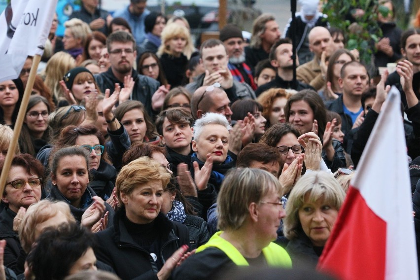 Czarny Protest w Lublinie.