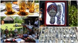 Giełda unikalnych perełek na rozpoczęcie sezonu w Skansenie Wsi Pogórzańskiej w Szymbarku. Zjawiskowa biżuteria i porcelana, cuda z miedzi