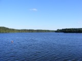 Tragedia niedaleko Dziemian. W jeziorze Brzeźno utonął 71-letni mężczyzna