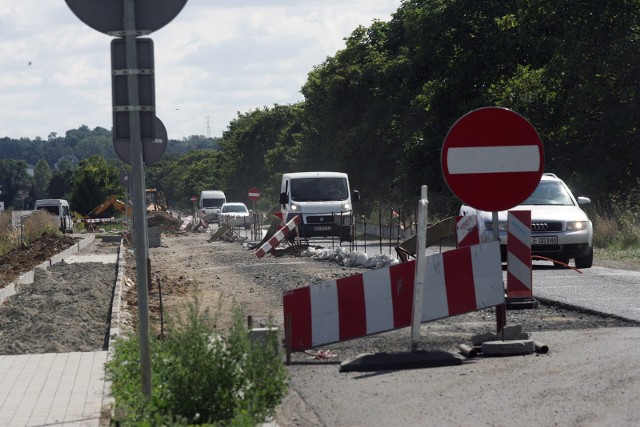 28.08.2017 nowa wies legnicka remont przebudowa ulica gniewomierska gmina legnickie pole gazeta wroclawskapiotr krzyzanowski/polska press grupa