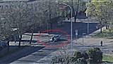 Wypadek w Łukowie. Nietrzeźwy kierowca potrącił pieszą na przejściu. Policja opublikowała nagranie