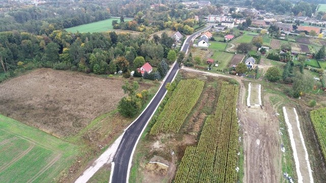 Droga Wielka Klonia - Kamienica po przebudowie