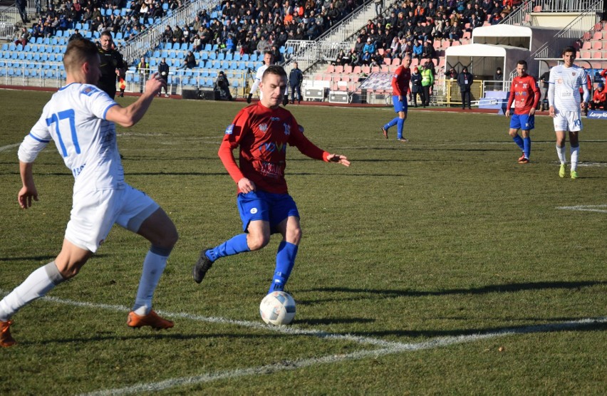 Piłkarze Wisły Sandomierz przegrali w meczu 1/8 finału...