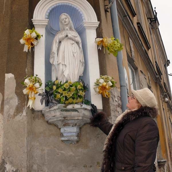 Tę postać Matki Bożej Maria Rehorowska chce wymalować.