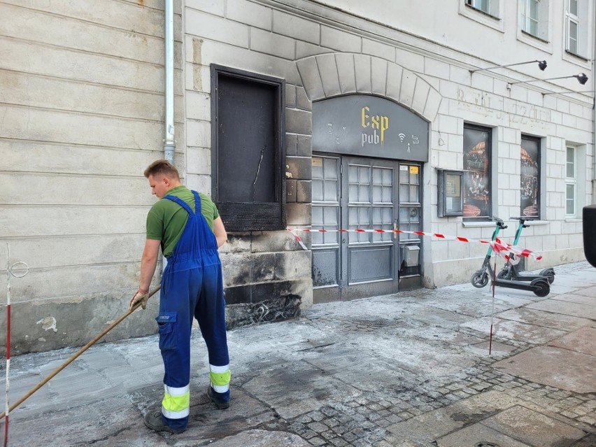 Pożar kamienicy na Starym Mieście w Szczecinie [ZDJĘCIA]