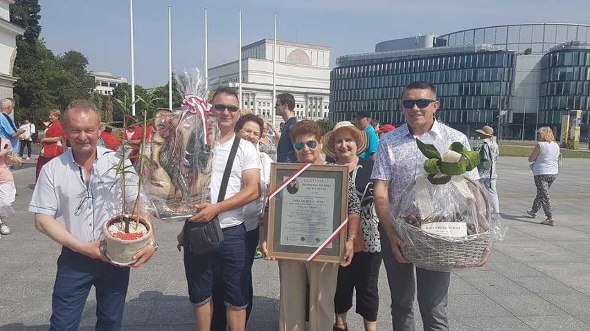 Powiat proszowicki. Odwiedzili Warszawę i Pałac Prezydencki