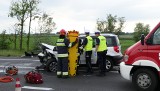 Wypadek na trasie Bydgoszcz-Świecie. Ranni obcokrajowcy [nowe zdjęcia]