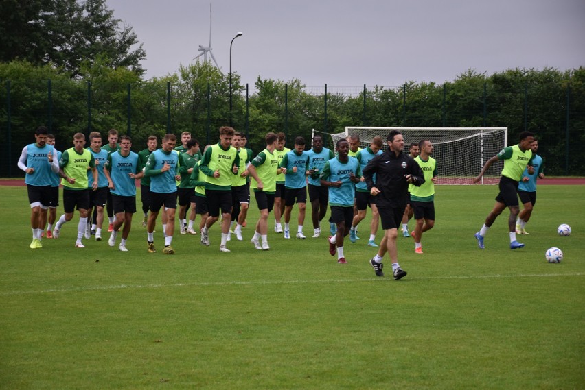 PKO BP Ekstraklasa. Wtorkowy trening Radomiaka Radom na zgrupowaniu w Gniewinie. Zobacz zdjęcia