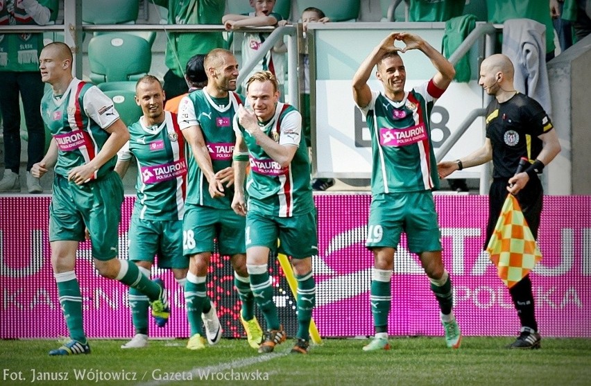 Śląsk Wrocław - KGHM Zagłębie Lubin 1:0. Złoty gol Paixao (RELACJA, ZDJĘCIA)