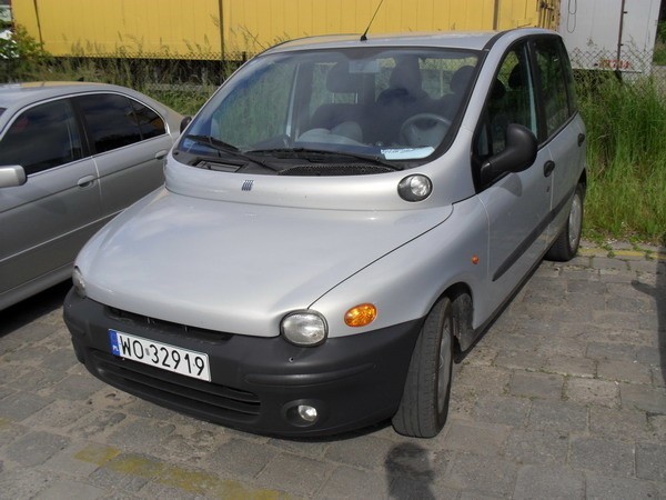 Fiat Multipla, 1999 r., 1,9 JTD, klimatyzacja, ABS,...