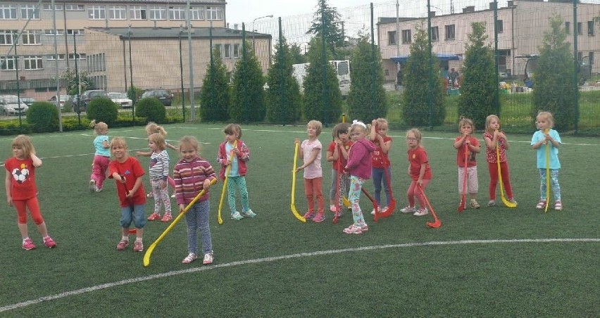 Igrzyska przedszkolaków w Kunowie