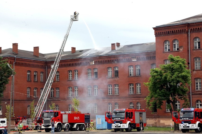 Wszędzie strażacy, ludzie leżą na chodniku. Co się dzieje w Collegium Witelona w Legnicy?