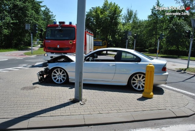 Groźny wypadek w Jastrzębiu: Ranne 5-miesięczne dziecko