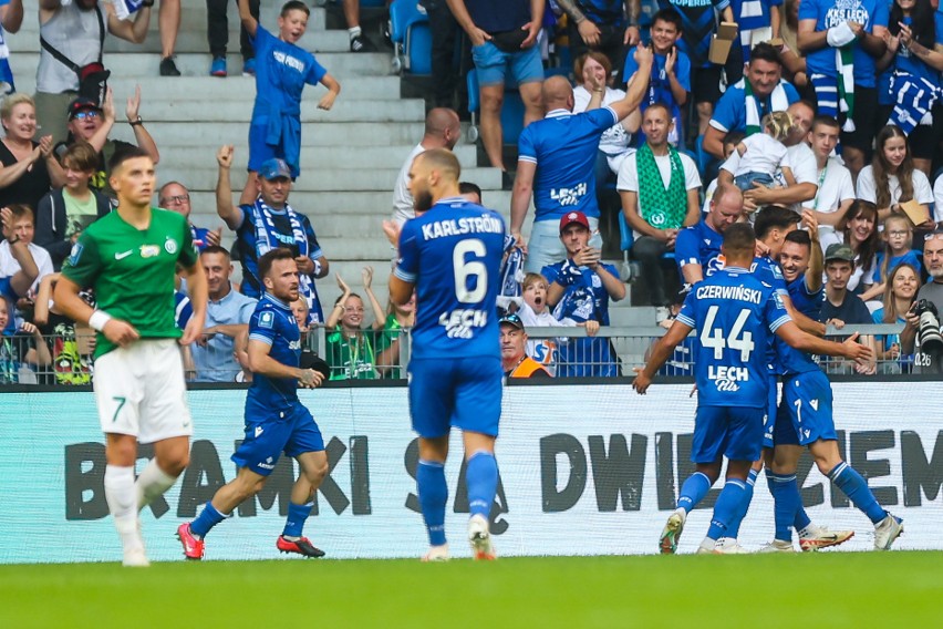 Derby Poznania znów dla Lecha. Marchwiński i Dagerstal zapewnili wygraną 2:0
