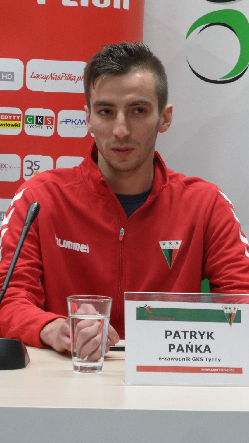 Patryk Paniol Pańka e-zawodnikiem GKS Tychy