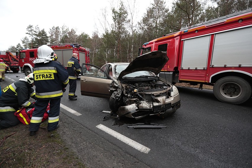 Do groźnego karambolu na drodze krajowej nr 27 doszło w...