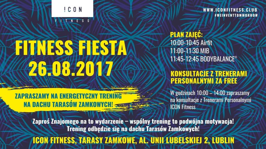 Na dachu Tarasów Zamkowych - Fitness Fiesta...