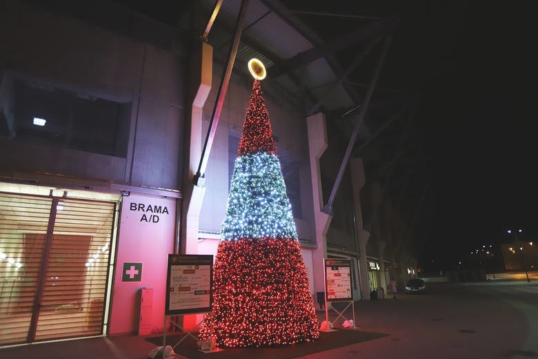 Dziś widzewska choinka. Będzie w widzewskich barwach