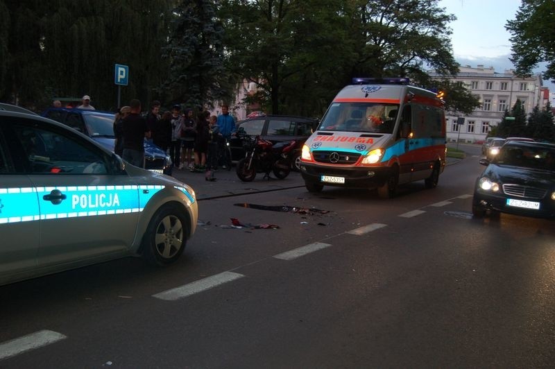 Wypadek w Szczecinku.