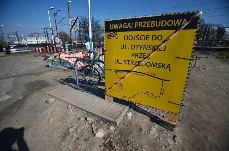 ulica Otyńska, Traktatowa, Wrocław, remont, przejazd...