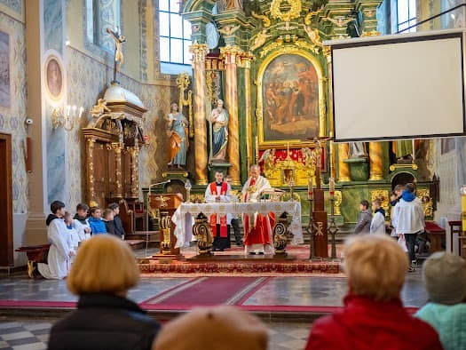 Liturgia Wielkiego Piątku w parafii świętych Apostołów...
