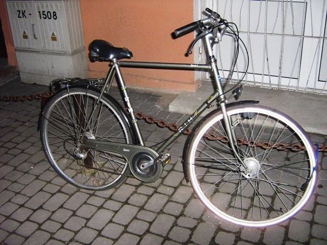 Tak wyglądał rower, którym zainteresowali się złodzieje