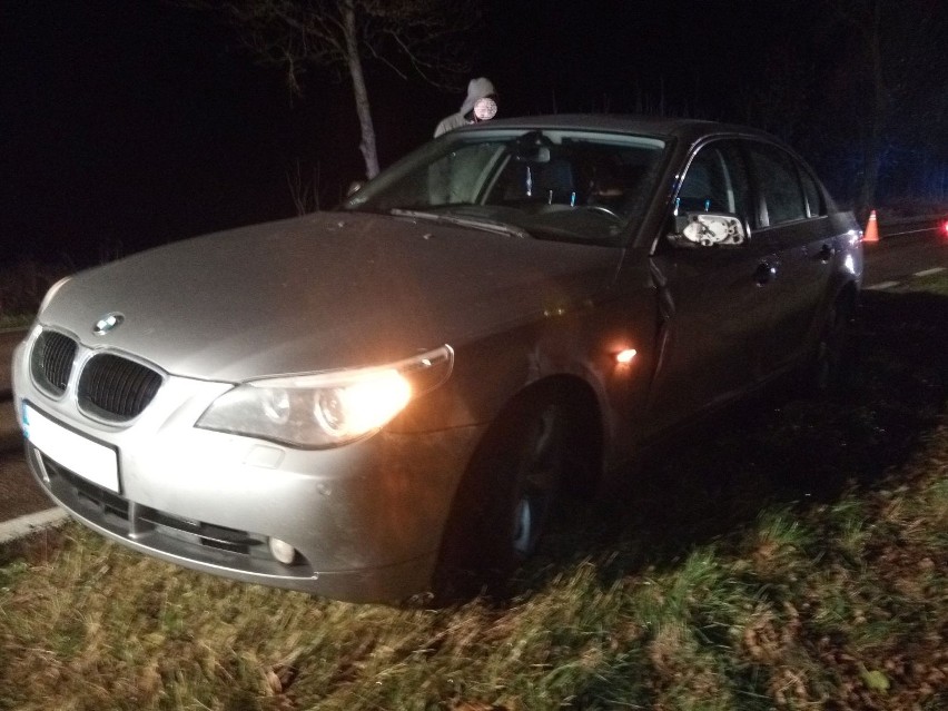 Szczyty-Dzięciołowo. Wypadek na styku powiatów. Peugeot zderzył się z BMW