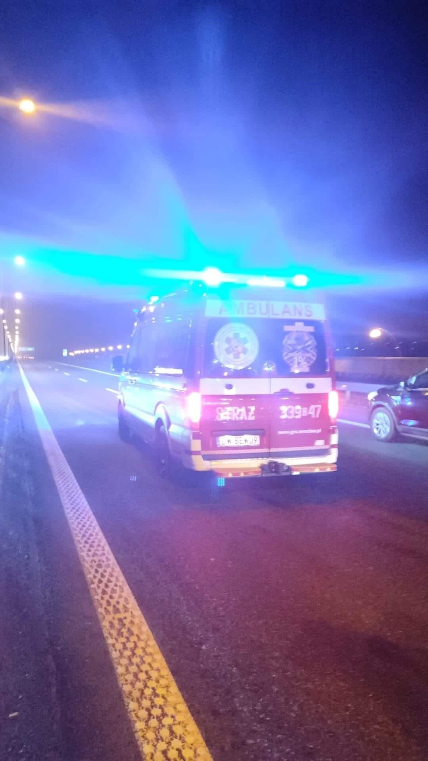 Kolejny wypadek na A4 w rejonie Krakowa. Tworzą się korki