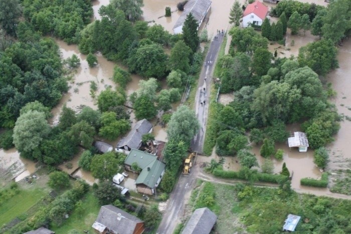 Powódź w powiecie zawierciańskim