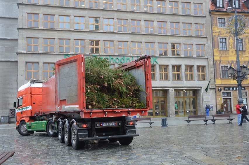 Przygotowania do Jarmarku Bożonarodzeniowego na wrocławskim...