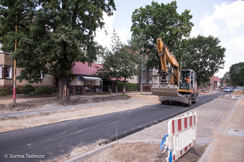 Wielka przebudowa ulicy. Tak stargardzka aleja Żołnierza wygląda pod koniec lipca [ZDJĘCIA]