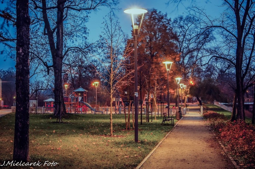 Bydgoszcz nocą