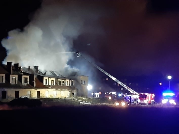 Gdańsk: Pożar budynku Gedanii. Zabytek po dawnym klubie sportowym został podpalony. Śledczy wciąż szukają sprawcy pożaru